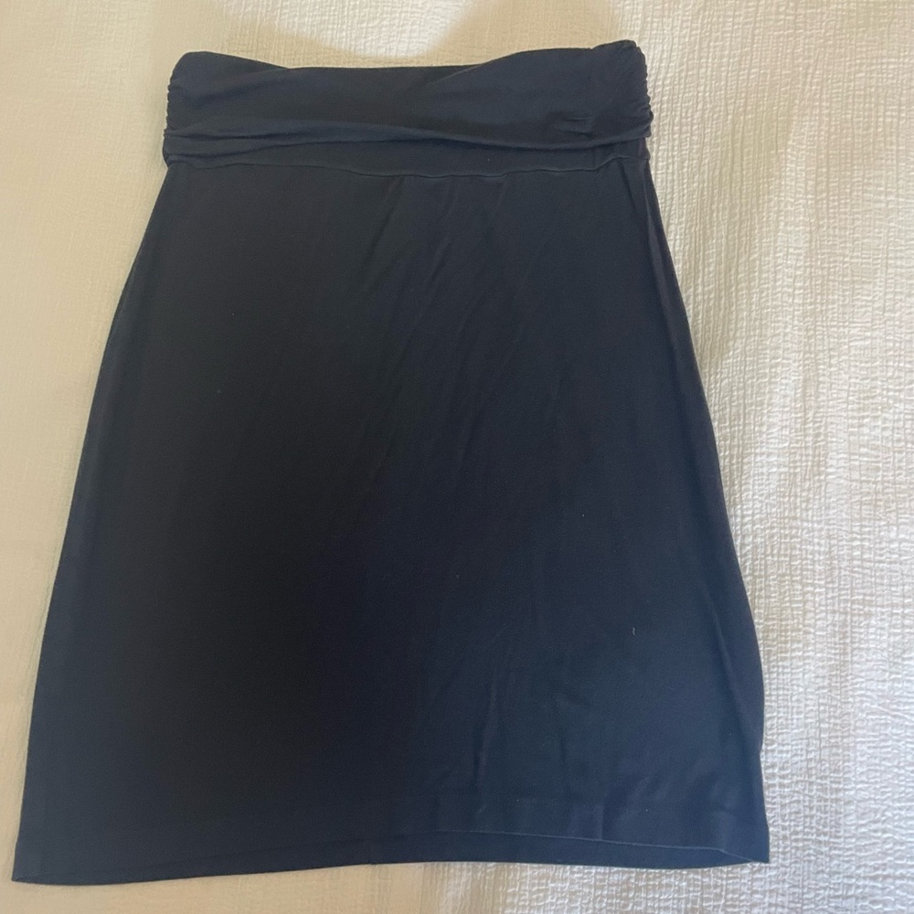 Gap black stretch skirt